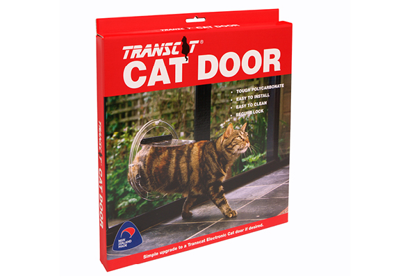 Close up of product Transcat Cat Door for small cat/dog